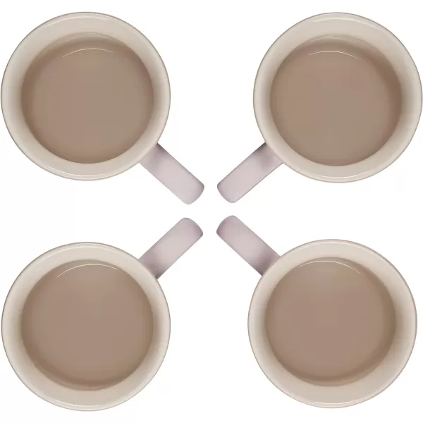 Le Creuset Stoneware Set of 4 Mugs, 14 oz. each, Artichaut