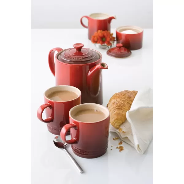 Le Creuset Stoneware Set of 6 London Mugs, 12 oz. Each, Shallot