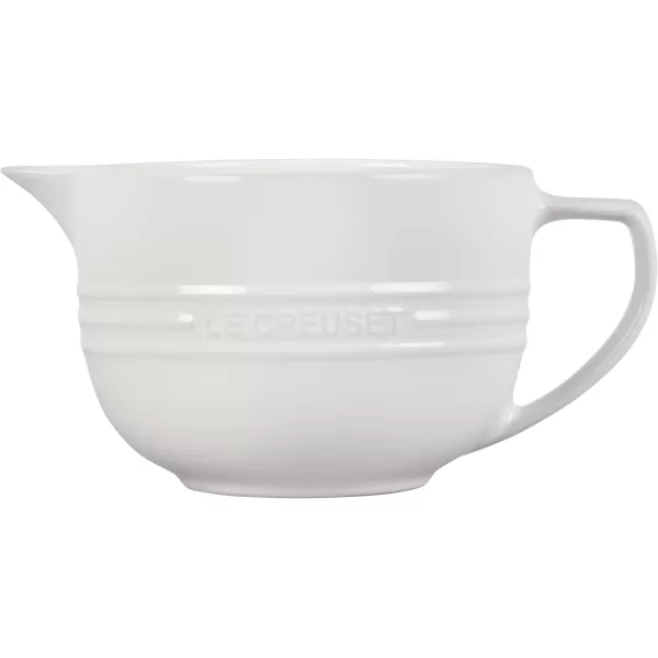 Le Creuset Stoneware Signature Batter Bowl, 3.25qt., Cerise