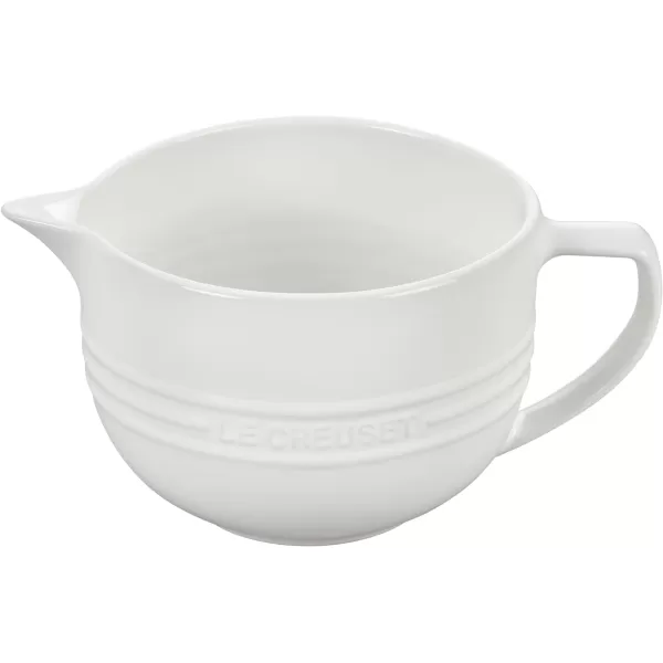 Le Creuset Stoneware Signature Batter Bowl, 3.25qt., Cerise