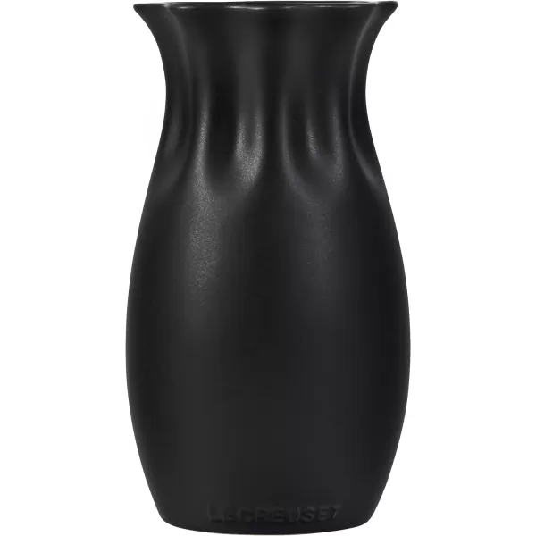 Le Creuset Stoneware Small Flower Petal Vase, 6.5"H x 3.5"D, Artichaut
