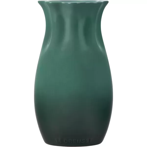 Le Creuset Stoneware Small Flower Petal Vase, 6.5"H x 3.5"D, Artichaut