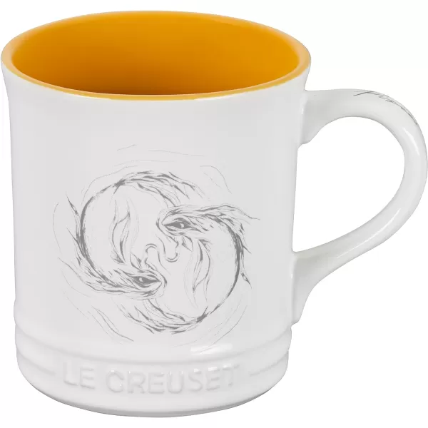 Le Creuset Stoneware Zodiac Coffee Mug, 14 oz., Cancer