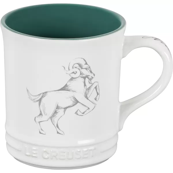 Le Creuset Stoneware Zodiac Coffee Mug, 14 oz., Cancer
