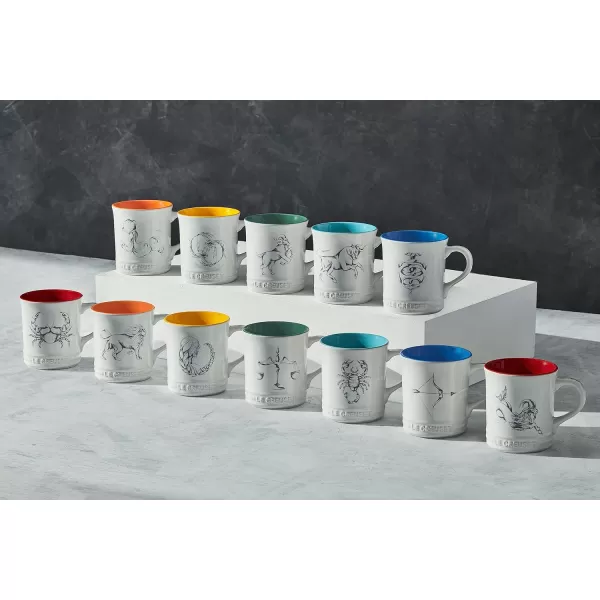 Le Creuset Stoneware Zodiac Coffee Mug, 14 oz., Cancer