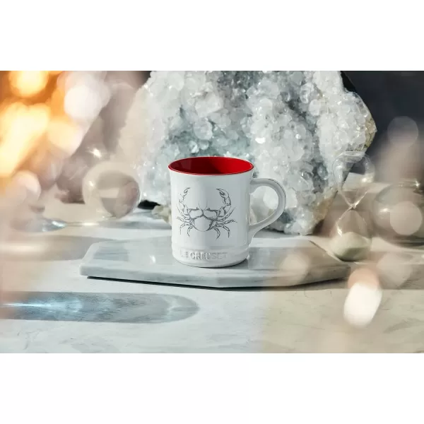 Le Creuset Stoneware Zodiac Coffee Mug, 14 oz., Cancer