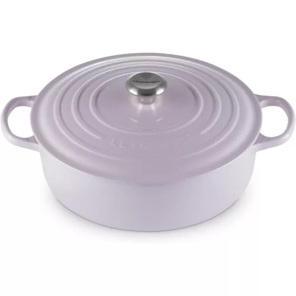 Le Creuset Enameled Cast Iron Signature Round Wide Dutch Oven, 6.75 qt., Rhone