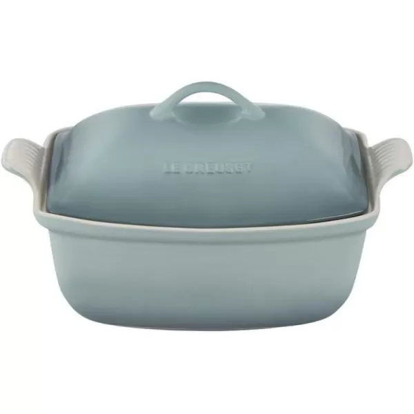 Le Creuset Heritage Stoneware Deep Baker with Lid, 4.5 qt., Cerise