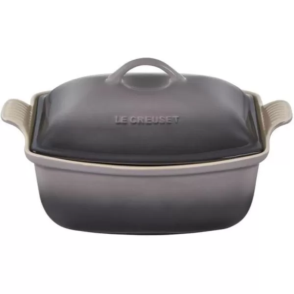 Le Creuset Heritage Stoneware Deep Baker with Lid, 4.5 qt., Cerise