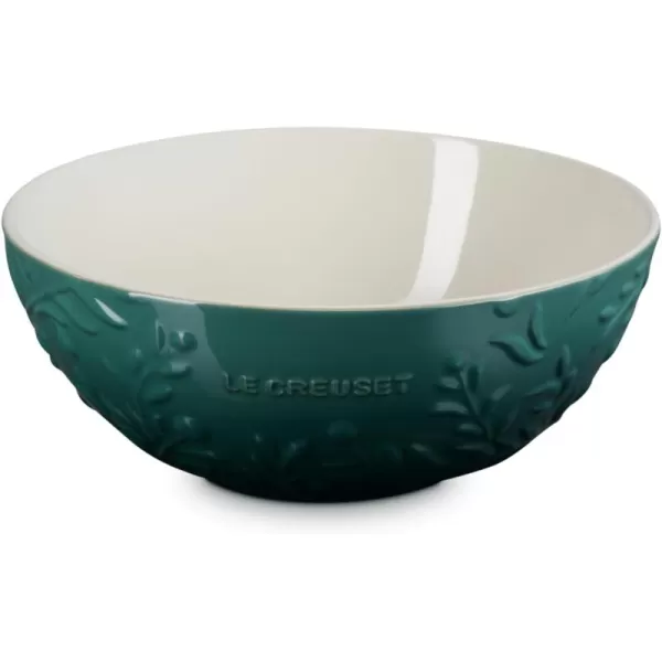 Le Creuset Olive Branch Collection Multi Bowl, 3.5 qt., Artichaut with Embossed Lid