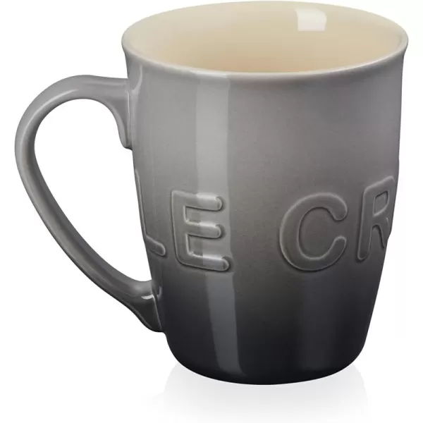 Le Creuset Stoneware 20 oz Extra-Large Logo Coffee Mug, Sea Salt
