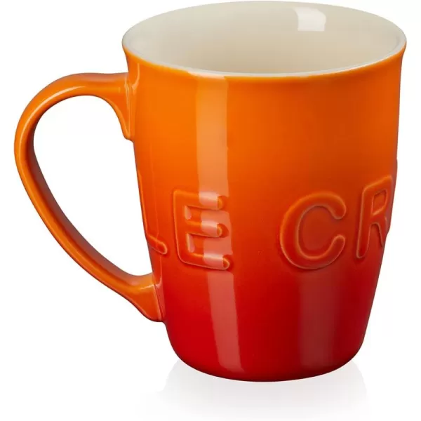 Le Creuset Stoneware 20 oz Extra-Large Logo Coffee Mug, Sea Salt