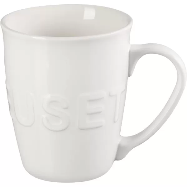 Le Creuset Stoneware 20 oz Extra-Large Logo Coffee Mug, Sea Salt