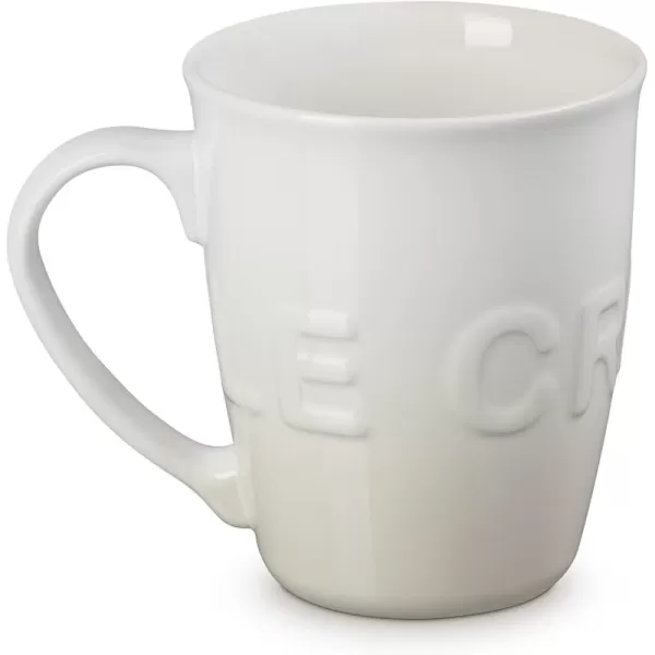 Le Creuset Stoneware 20 oz Extra-Large Logo Coffee Mug, Sea Salt