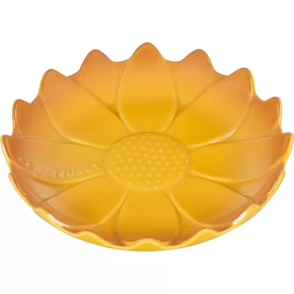 Le Creuset Stoneware Flower Figural Spoon Rest, White