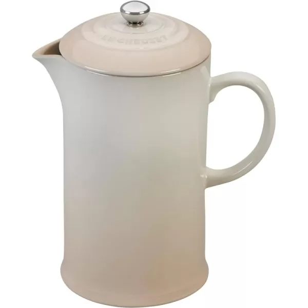 Le Creuset Stoneware French Press, 34 oz., Shallot