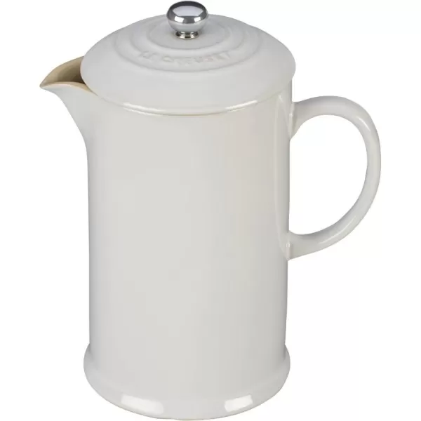 Le Creuset Stoneware French Press, 34 oz., Shallot