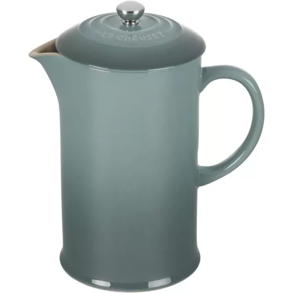 Le Creuset Stoneware French Press, 34 oz., Shallot