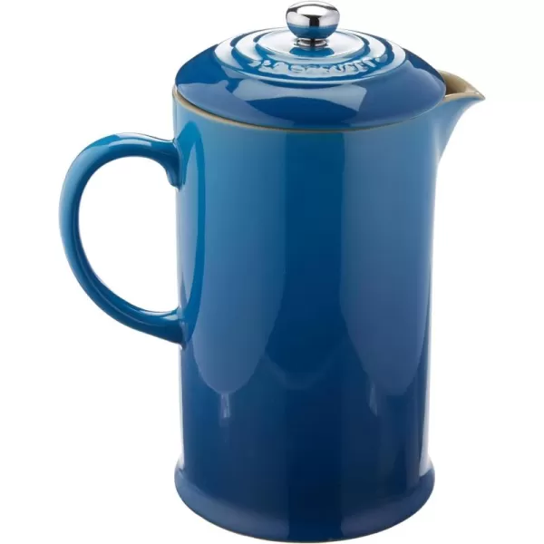 Le Creuset Stoneware French Press, 34 oz., Shallot