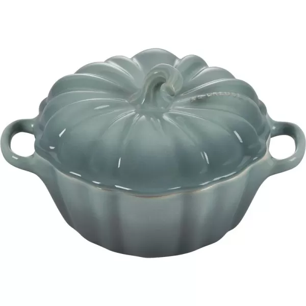 Le Creuset Stoneware Pumpkin Baker with Lid, 9", Rhone
