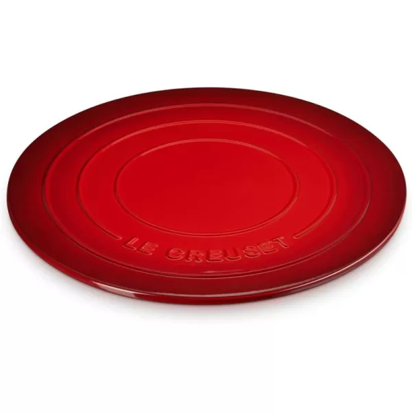 Le Creuset Stoneware Round Pizza Stone, 15 in., Sea Salt