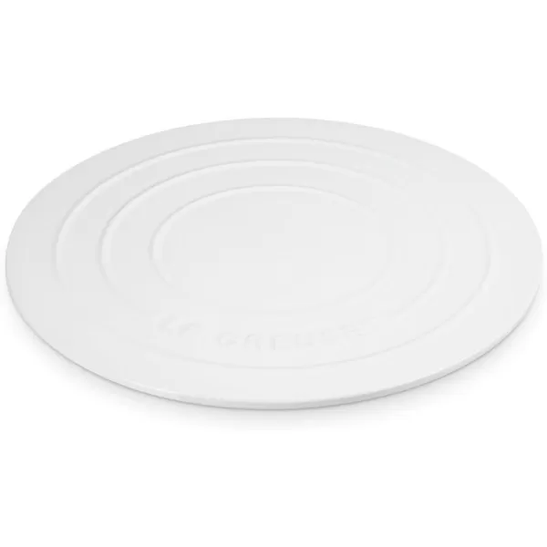 Le Creuset Stoneware Round Pizza Stone, 15 in., Sea Salt