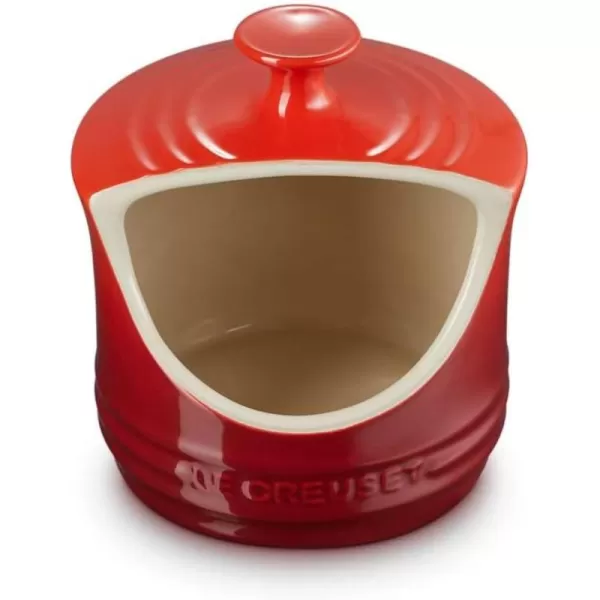 Le Creuset Stoneware Salt Crock, 10 oz., white