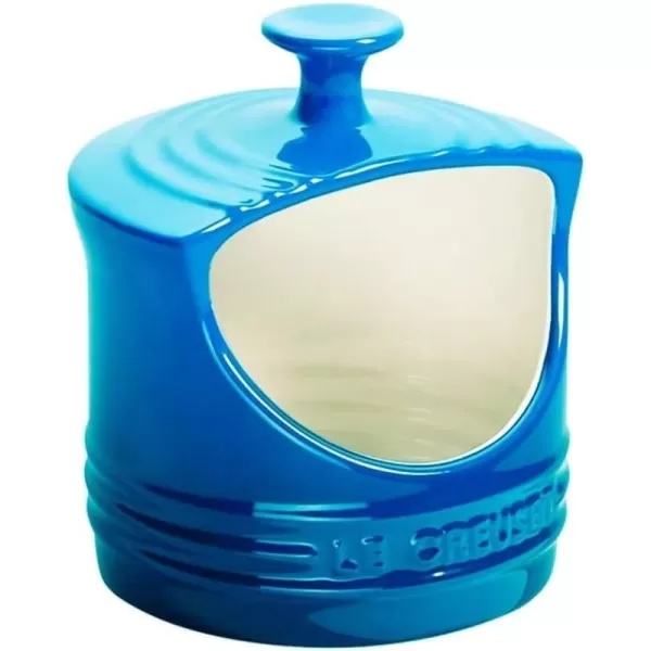 Le Creuset Stoneware Salt Crock, 10 oz., white