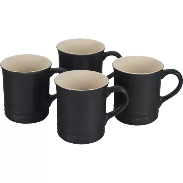 Le Creuset Stoneware Set of 4 Mugs, 14 oz. each, Artichaut