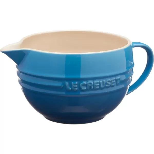 Le Creuset Stoneware Signature Batter Bowl, 3.25qt., Cerise