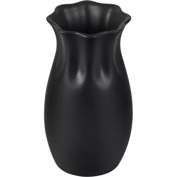 Le Creuset Stoneware Small Flower Petal Vase, 6.5"H x 3.5"D, Artichaut