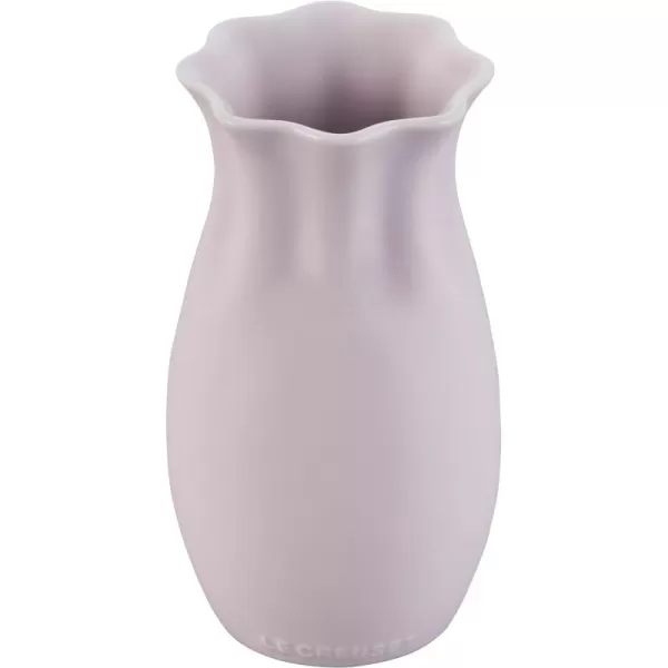 Le Creuset Stoneware Small Flower Petal Vase, 6.5"H x 3.5"D, Artichaut