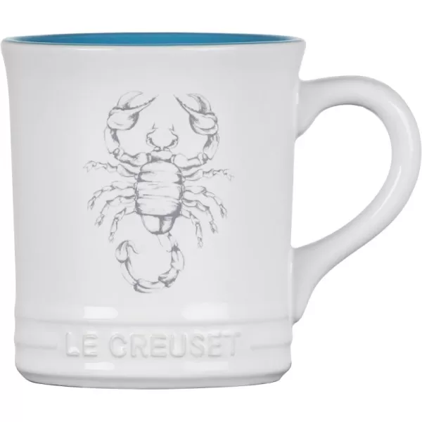 Le Creuset Stoneware Zodiac Coffee Mug, 14 oz., Cancer