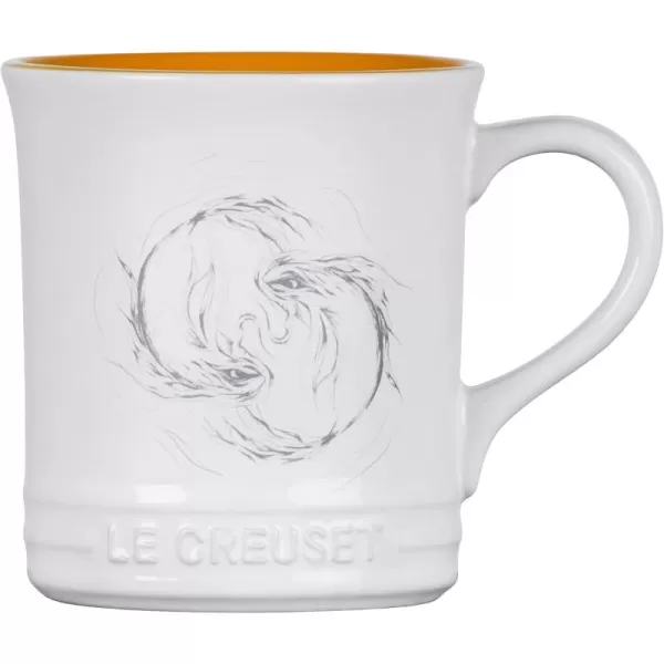 Le Creuset Stoneware Zodiac Coffee Mug, 14 oz., Cancer