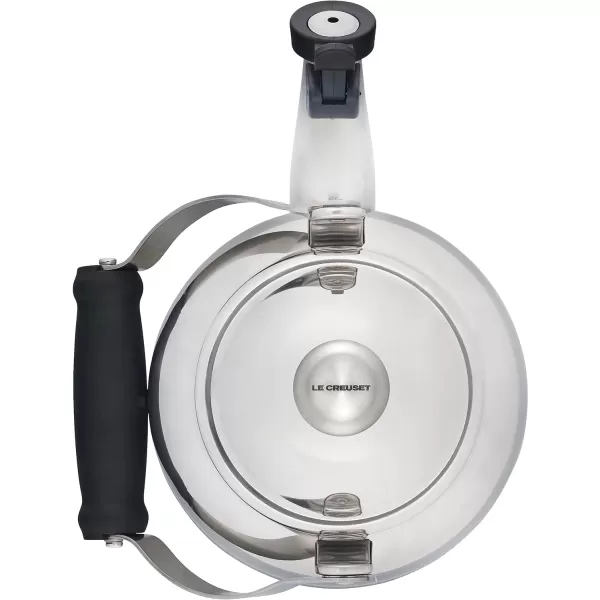 Le Creuset Demi Tea Kettle with Metal Finishes, 1.25 qt., Stainless Steel