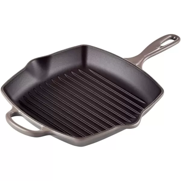 Le Creuset Enamaled Cast Iron Square Grill, 9.5", Marseille