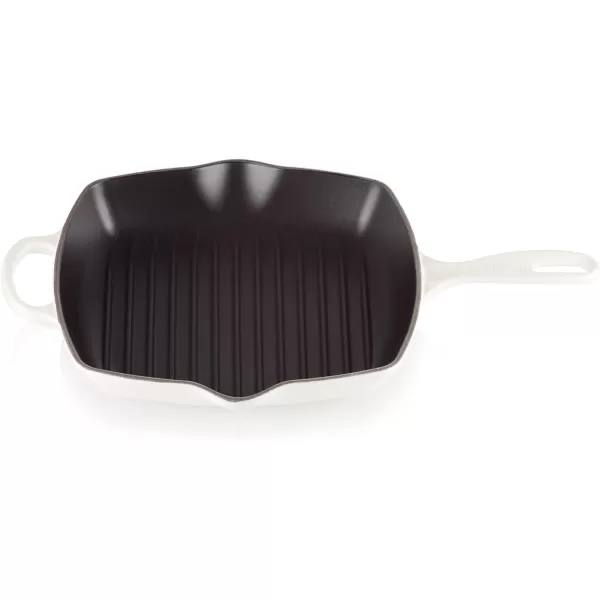 Le Creuset Enamaled Cast Iron Square Grill, 9.5", Marseille