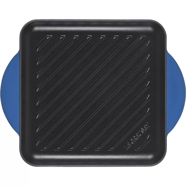 Le Creuset Enamaled Cast Iron Square Grill, 9.5", Marseille