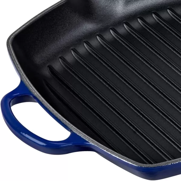 Le Creuset Enamaled Cast Iron Square Grill, 9.5", Marseille