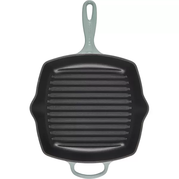 Le Creuset Enamaled Cast Iron Square Grill, 9.5", Marseille