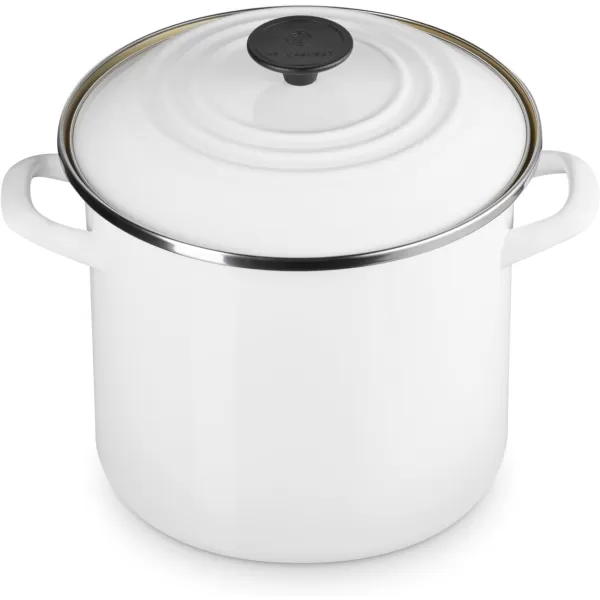 Le Creuset Enamel On Steel Stockpot, 16 qt., Cerise