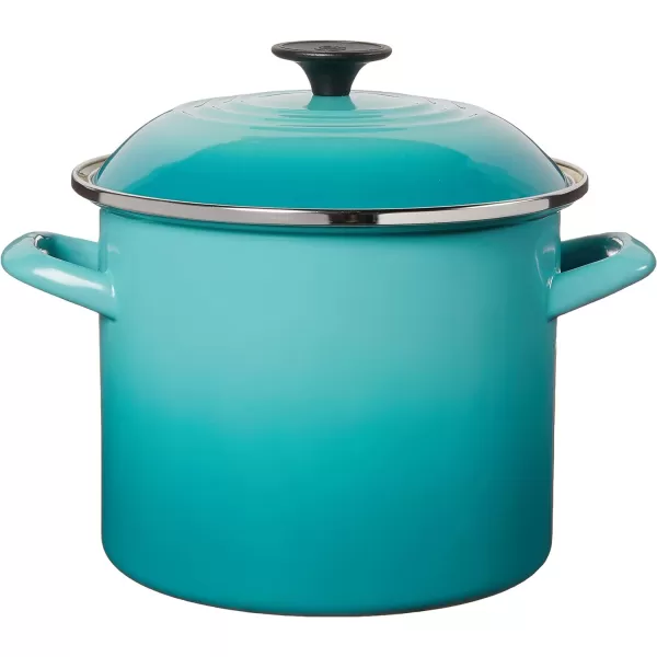Le Creuset Enamel On Steel Stockpot, 16 qt., Cerise