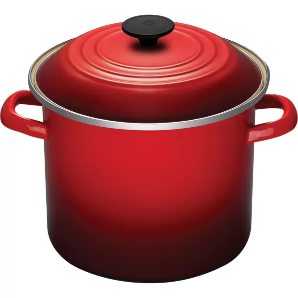 Le Creuset Enamel On Steel Stockpot, 16 qt., Cerise