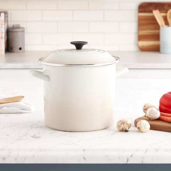 Le Creuset Enamel On Steel Stockpot, 16 qt., Cerise