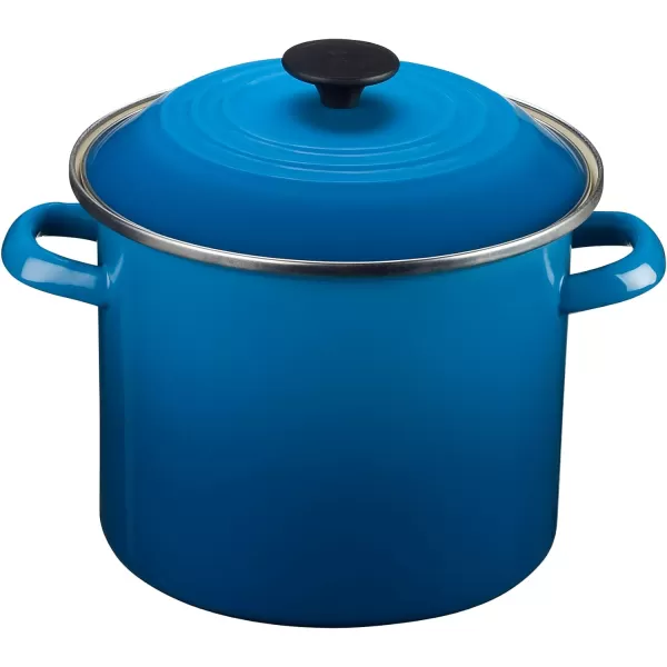 Le Creuset Enamel On Steel Stockpot, 16 qt., Cerise