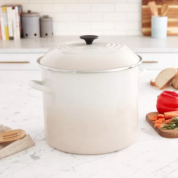 Le Creuset Enamel On Steel Stockpot, 16 qt., Cerise