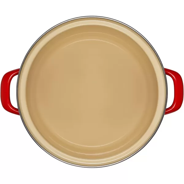 Le Creuset Enamel On Steel Stockpot, 16 qt., Cerise