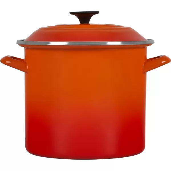 Le Creuset Enamel On Steel Stockpot, 16 qt., Cerise
