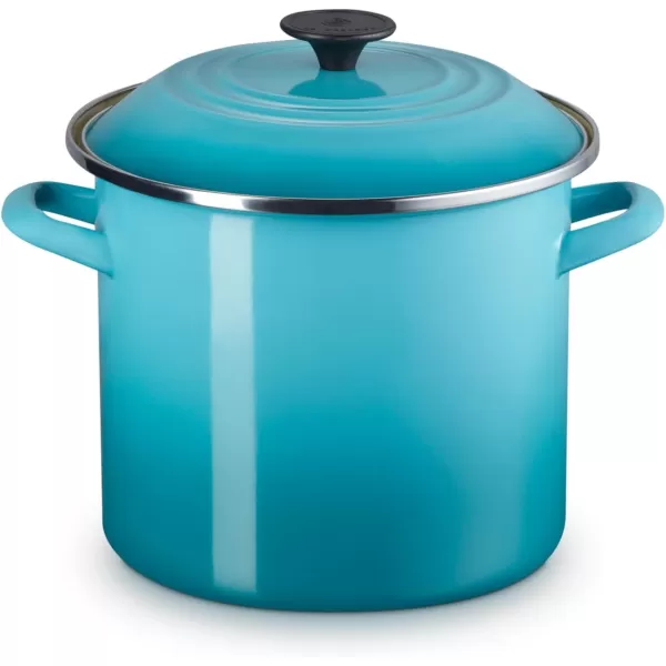 Le Creuset Enamel On Steel Stockpot, 16 qt., Cerise