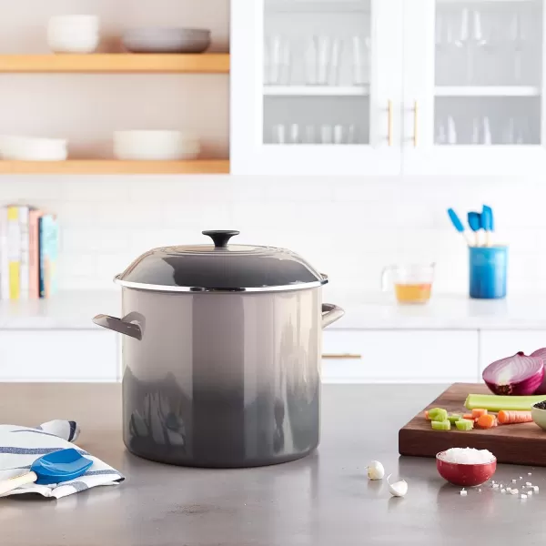Le Creuset Enamel On Steel Stockpot, 16 qt., Cerise